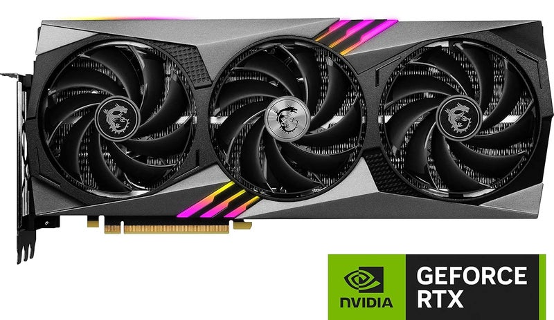 MSI Gaming GeForce RTX 4070 Ti 12GB GDRR6X 192-Bit Extreme Clock: 2760 MHz HDMI/DP Nvlink Tri-Frozr 3 Ada Lovelace Architecture Graphics Card (RTX 4070 Ti Gaming X Trio 12G) - Image 2